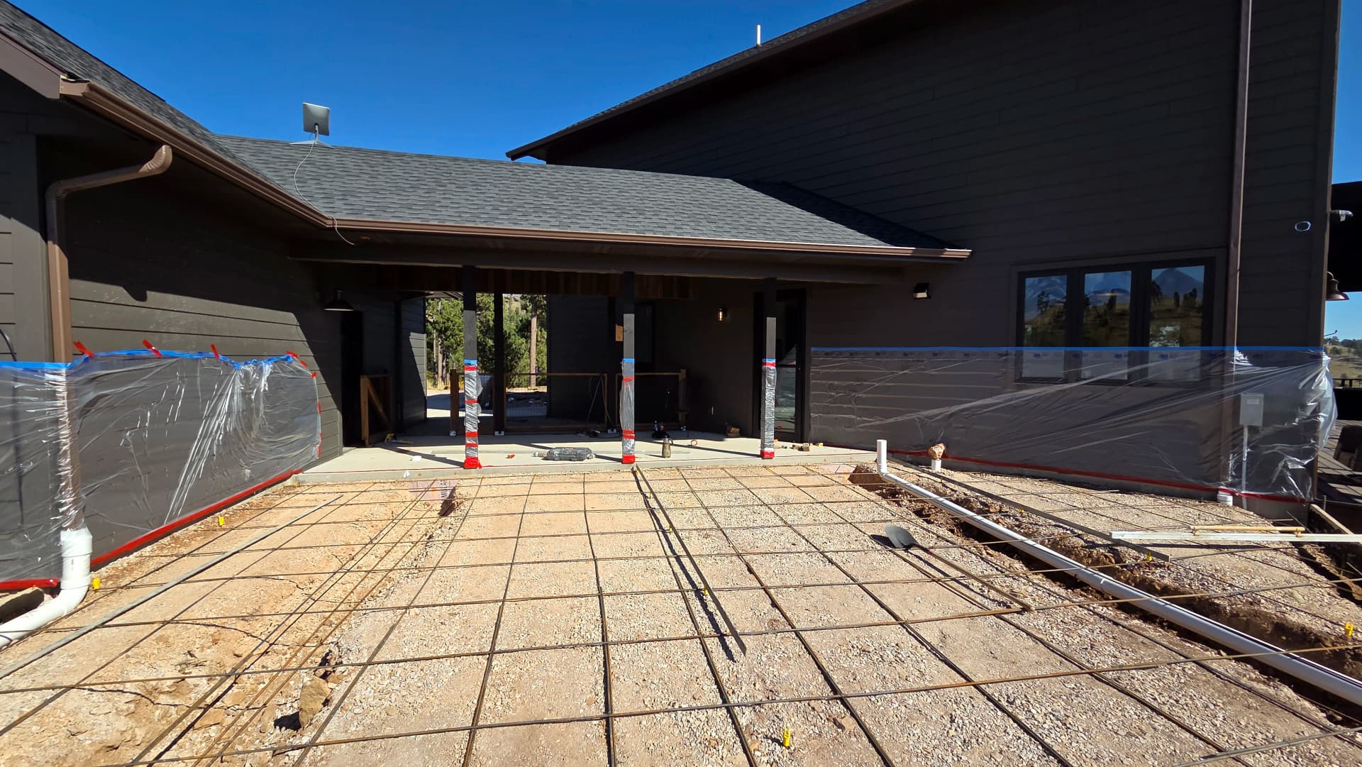 Gallery photos for Concrete Patio Pour with a Million-Dollar View in Deadwood: Image #2