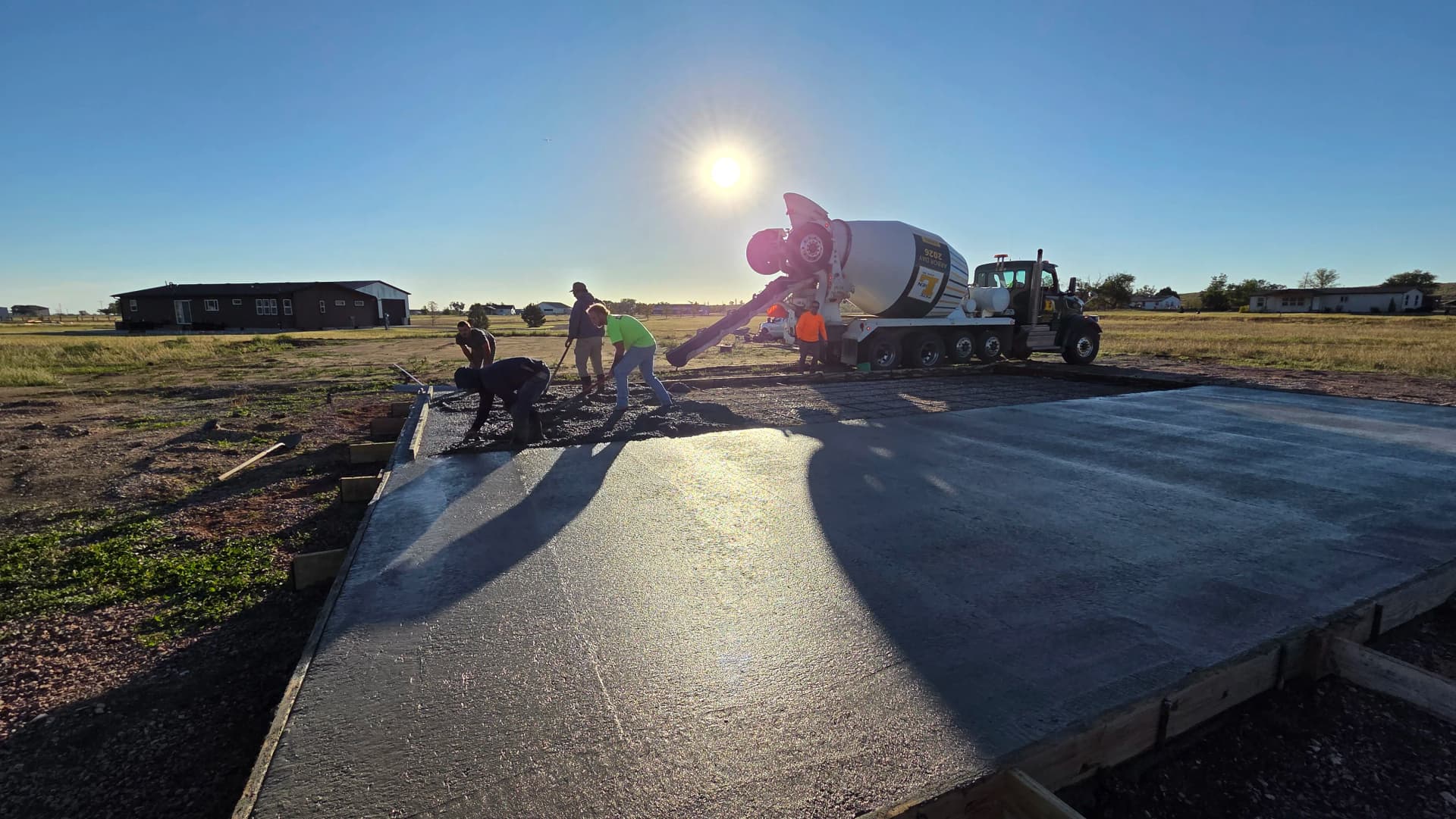 Gallery photos for Rebar-Reinforced Thickened-Edge Slab Poured in Hot Springs SD: Image #5