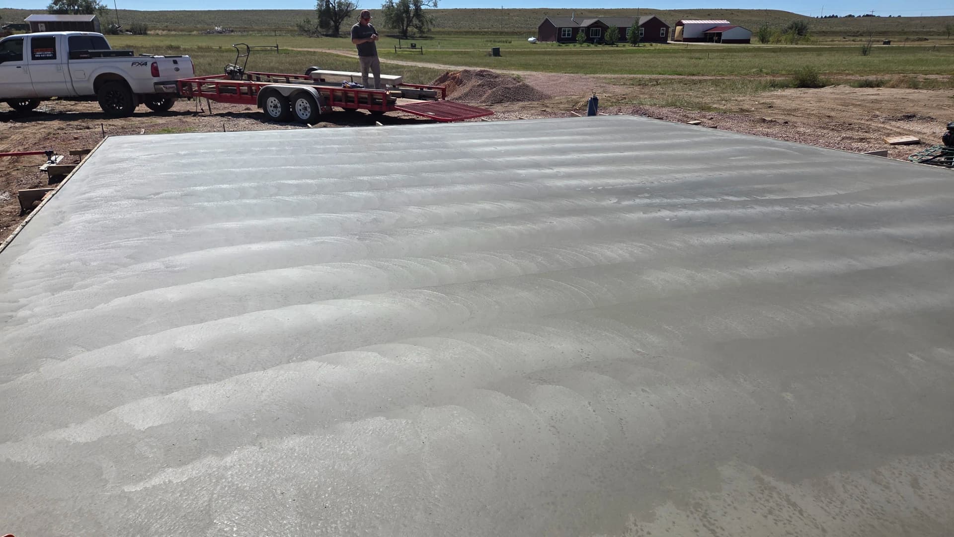 Gallery photos for Rebar-Reinforced Thickened-Edge Slab Poured in Hot Springs SD: Image #1