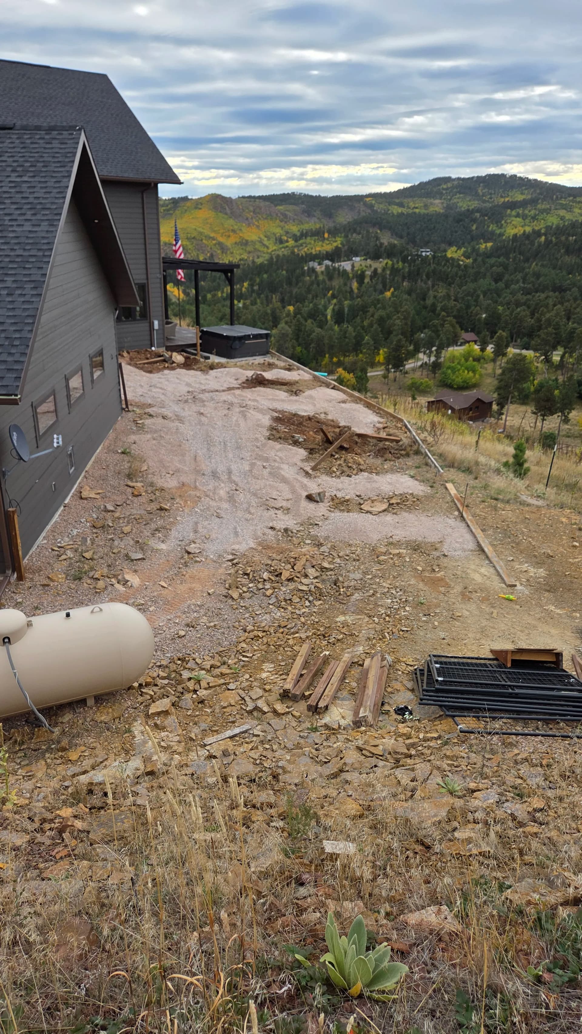 Gallery photos for Concrete Patio Pour with a Million-Dollar View in Deadwood: Image #6