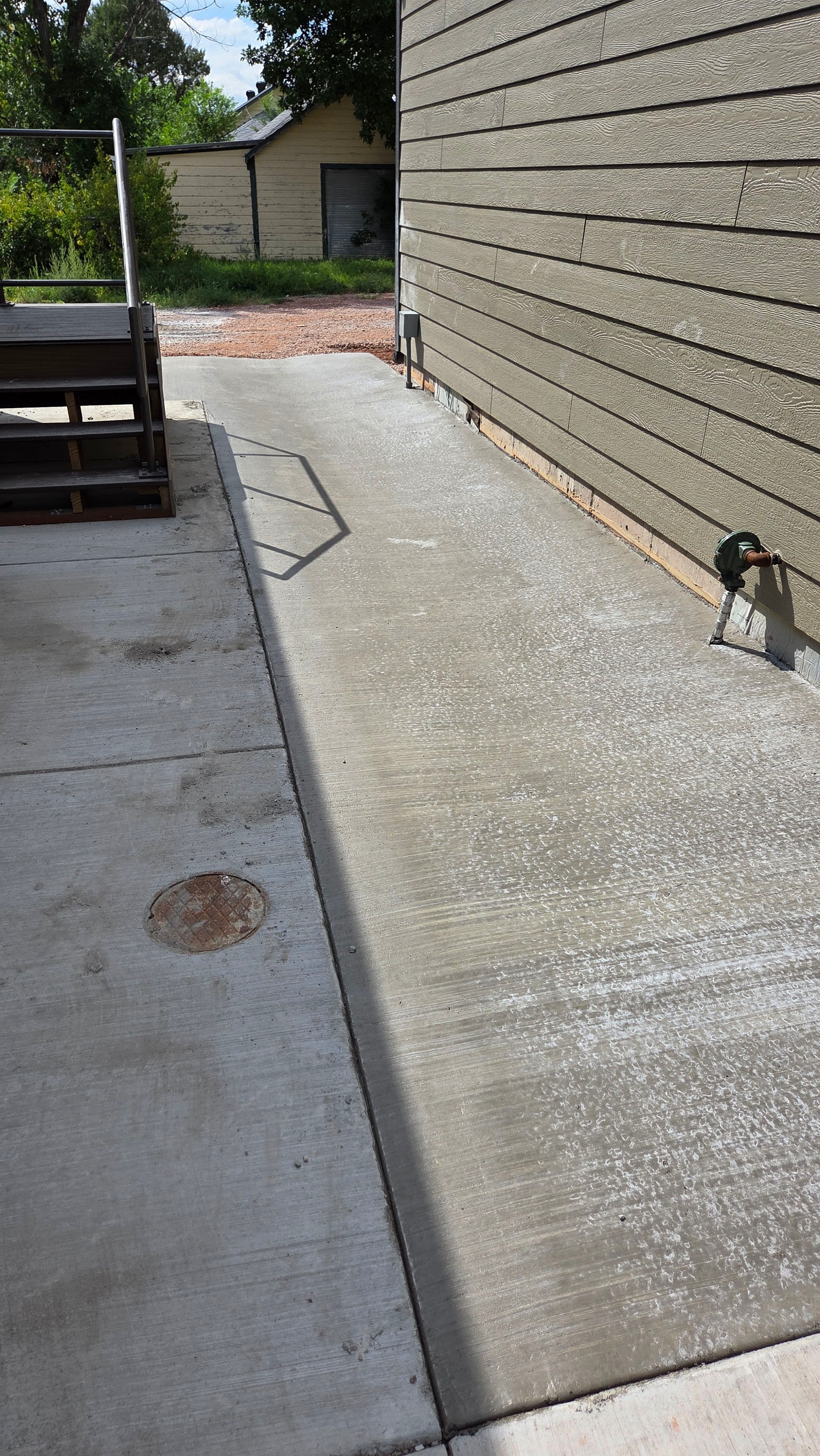 Project Concrete Sidewalk with Drainage Built Right at New Underwood School image
