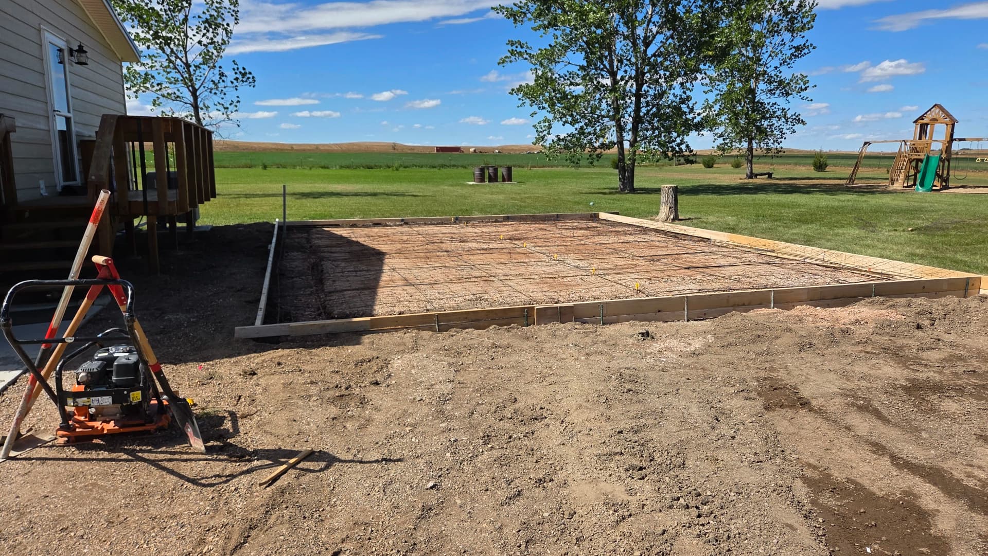 Gallery photos for Thickened-Edge Garage Slab Done Right in Sturgis SD: Image #6