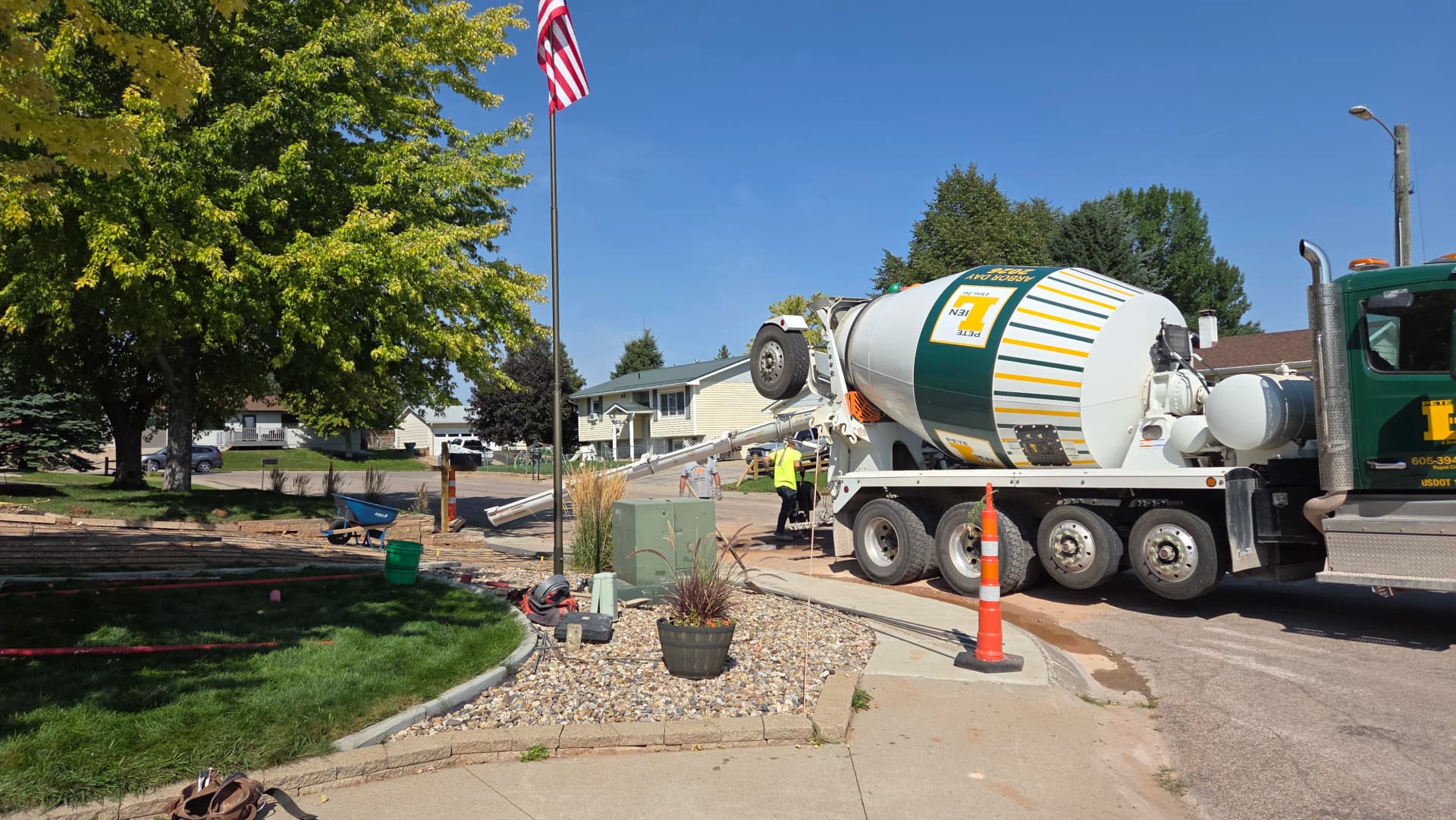 Gallery photos for Cracked Driveway Torn Out and Replaced in Sturgis SD: Image #3