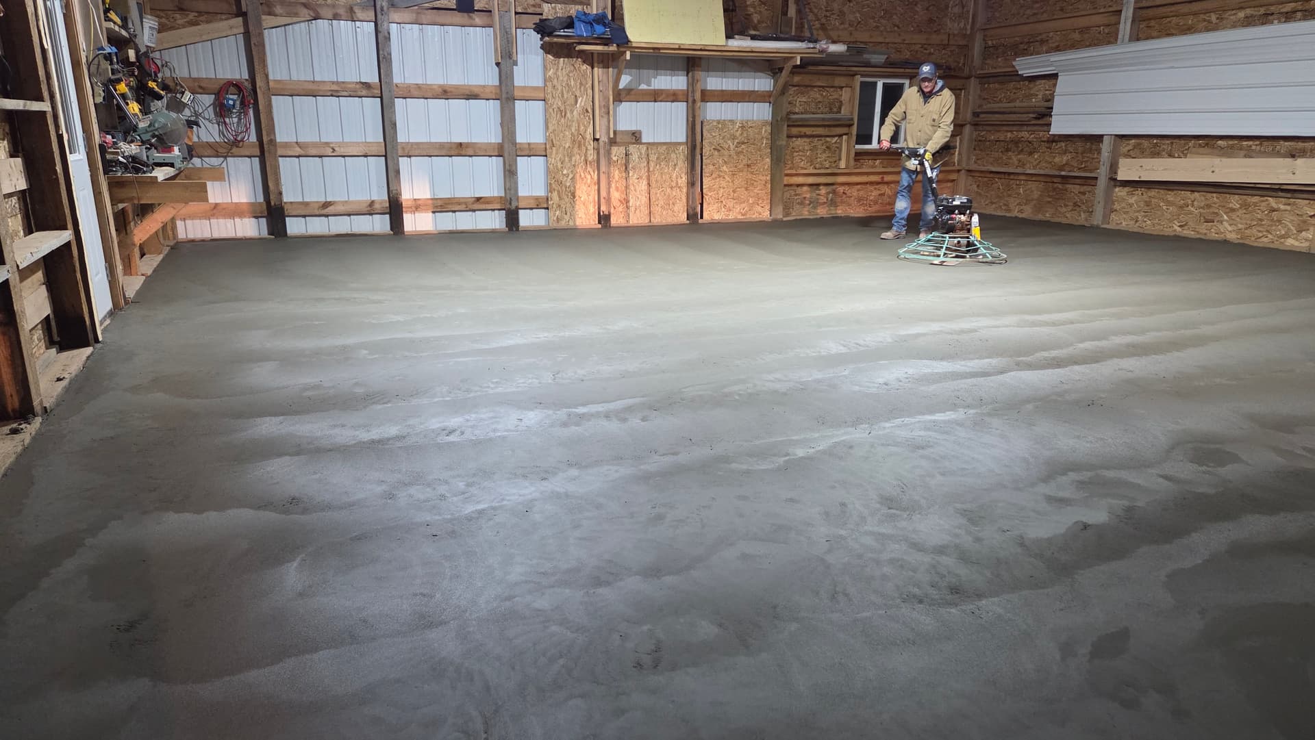 Gallery photos for Garage Floor Concrete Pour Done Right in Belle Fourche: Image #1