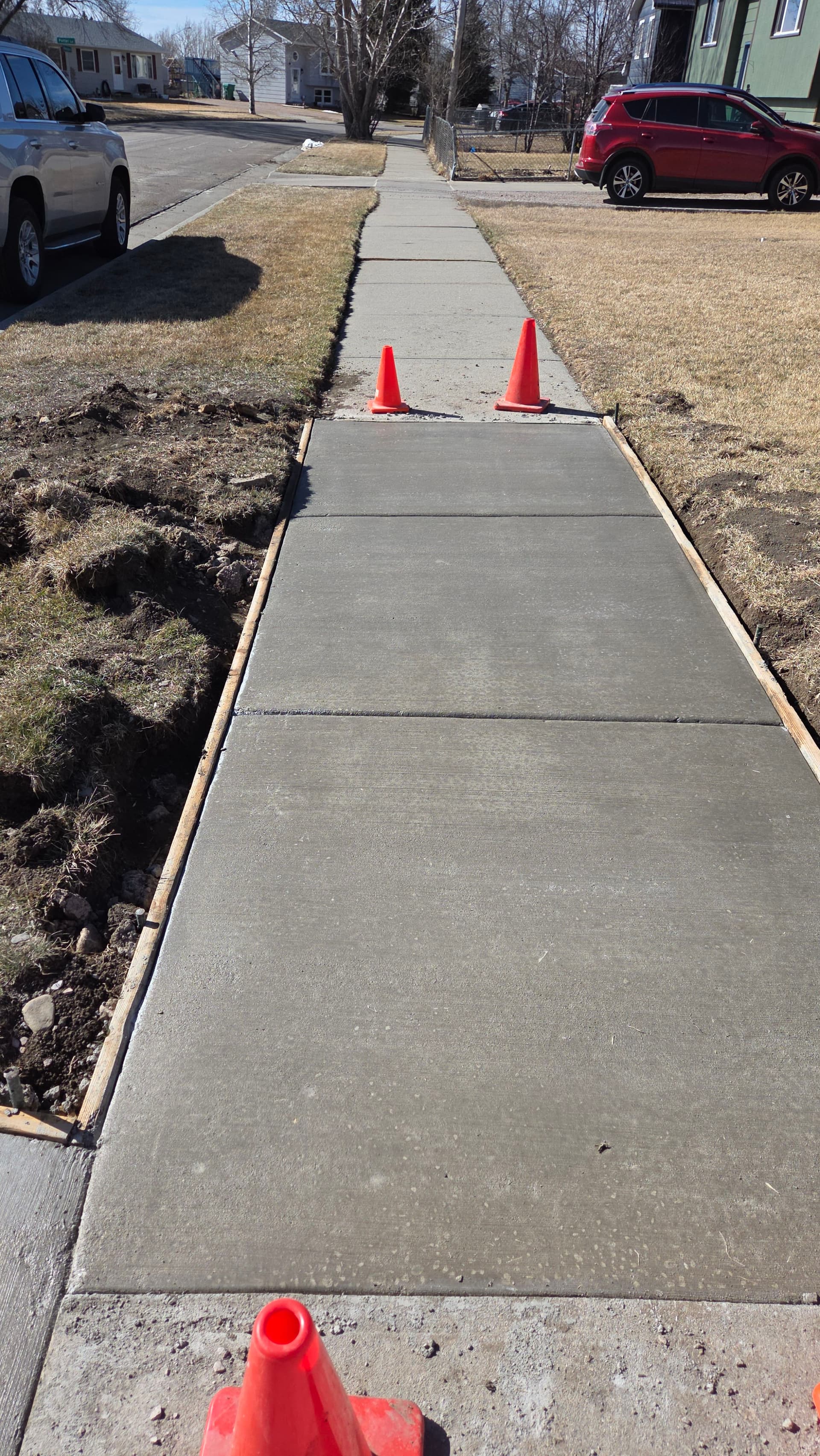 Gallery photos for Sidewalk and Apron Patching After Utility Work Done Right: Image #2