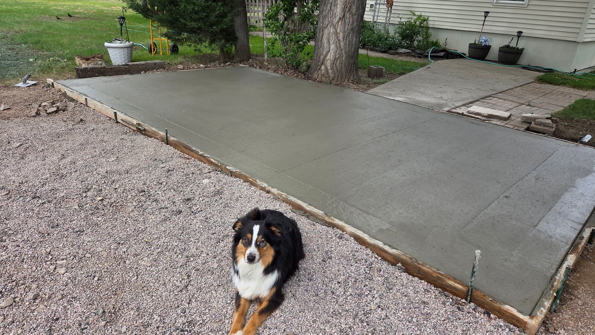 Gallery photos for Failing Patio Torn Out and Replaced in Box Elder: Image #1