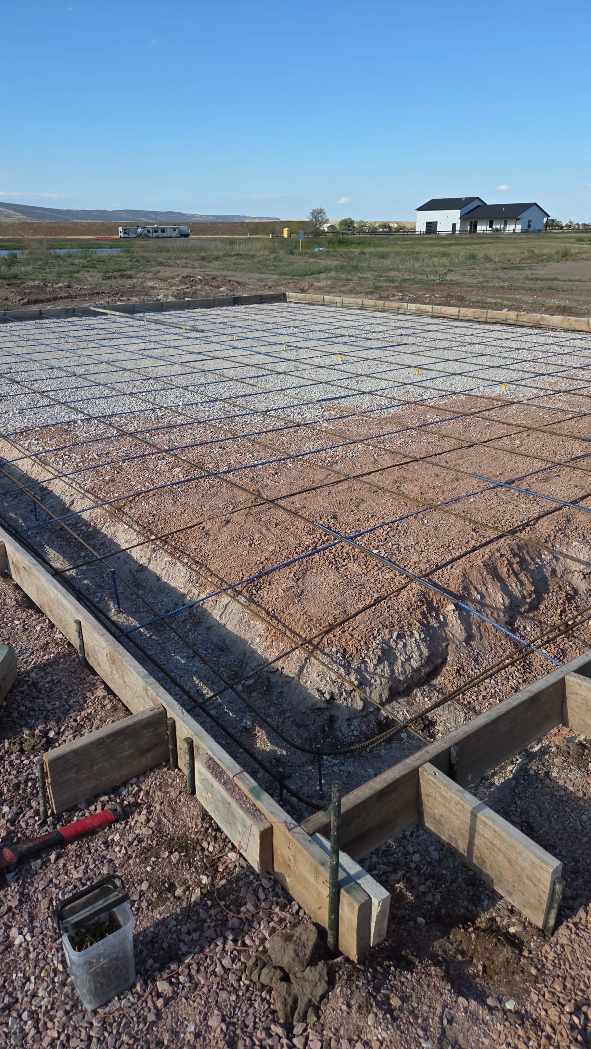 Gallery photos for Rebar-Reinforced Thickened-Edge Slab Poured in Hot Springs SD: Image #7