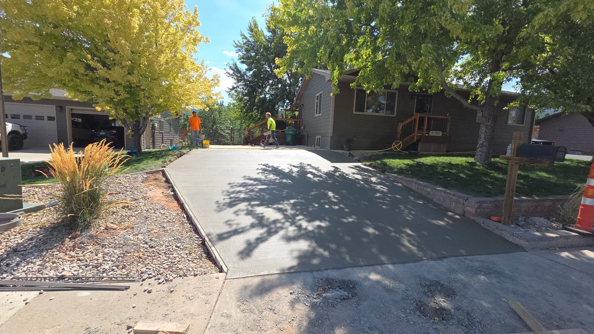 Cracked Driveway Torn Out and Replaced in Sturgis SD
