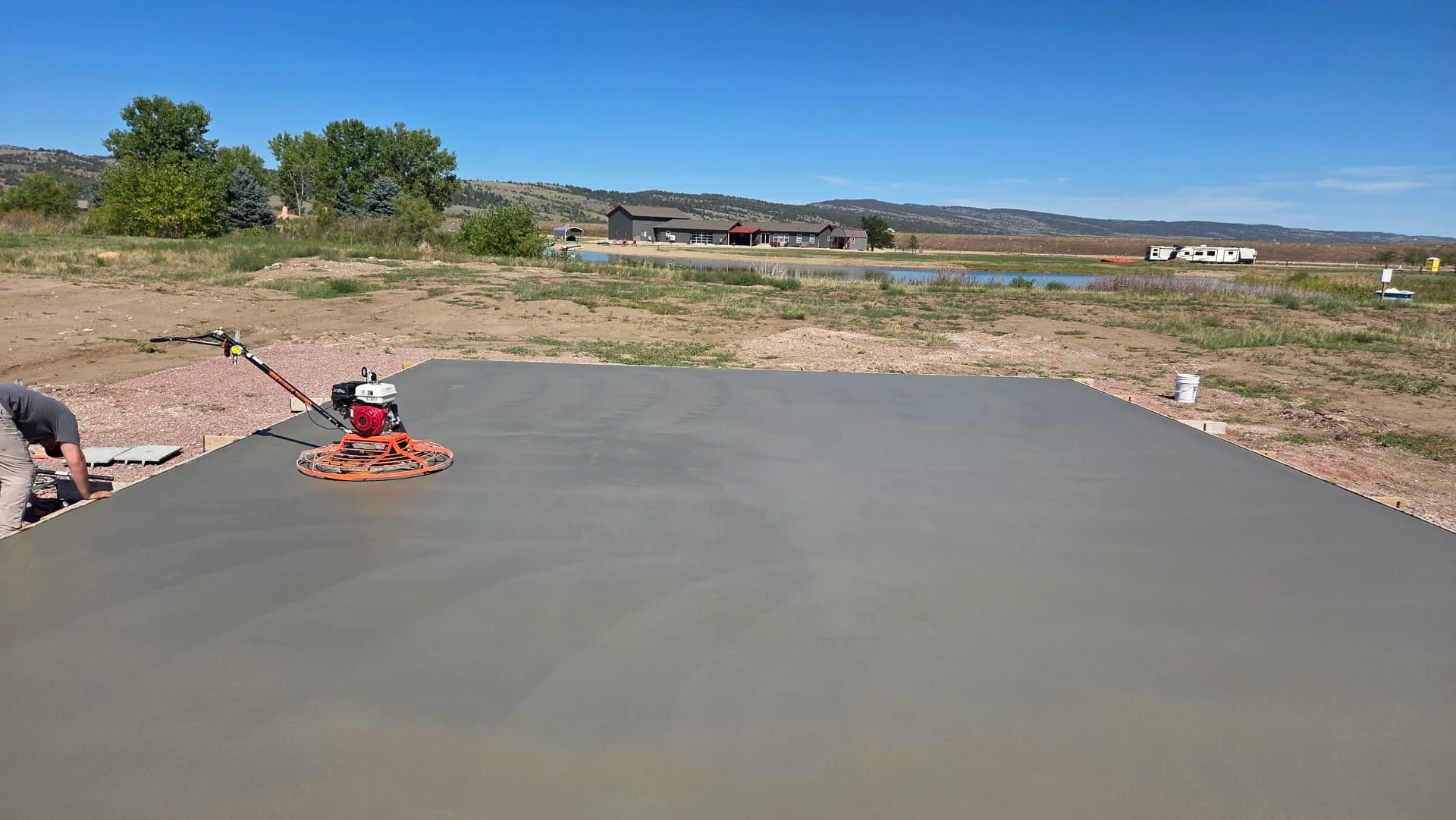 Gallery photos for Rebar-Reinforced Thickened-Edge Slab Poured in Hot Springs SD: Image #2