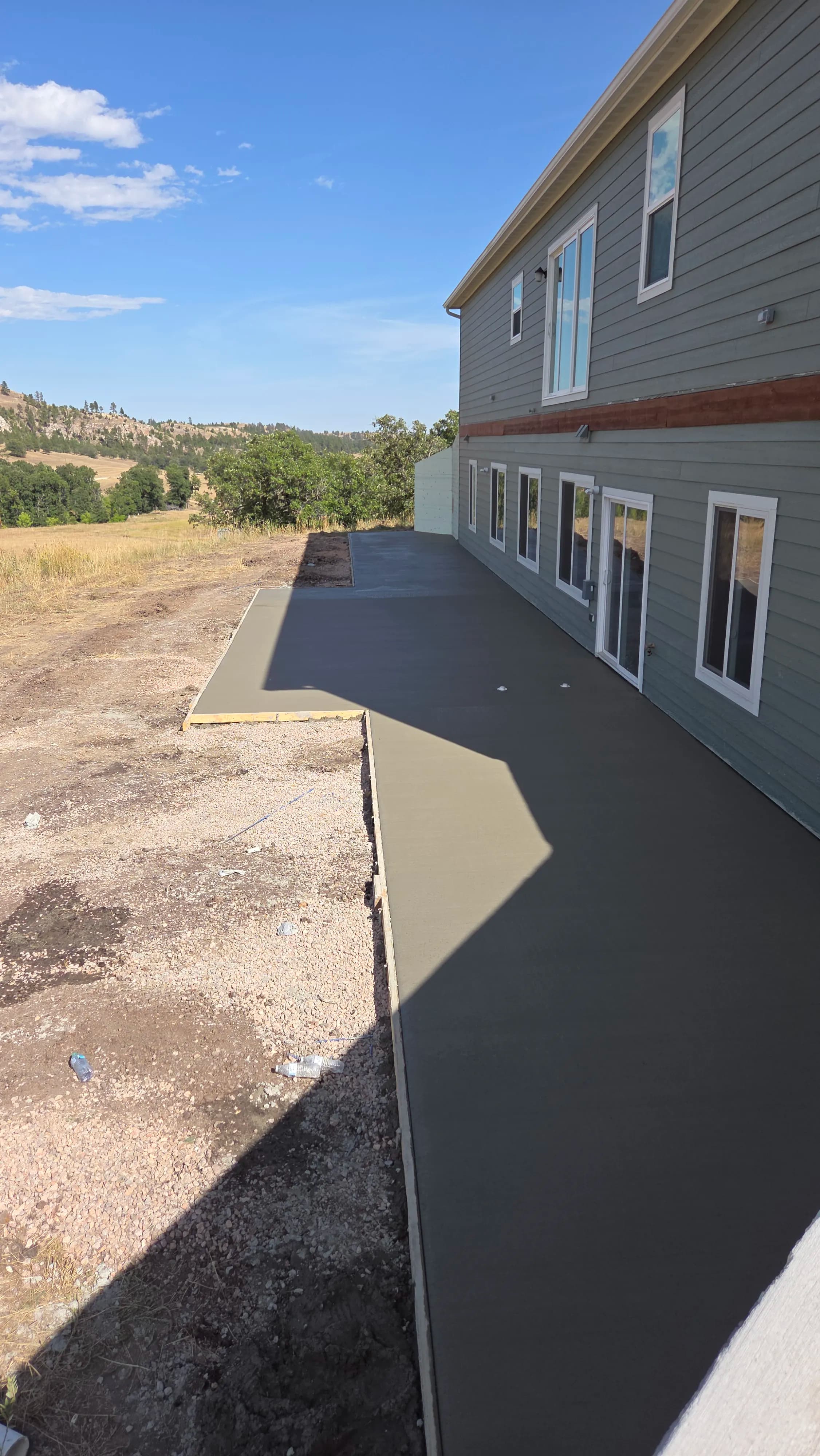 Project 100-Foot Concrete Patio Pour in the Black Hills image