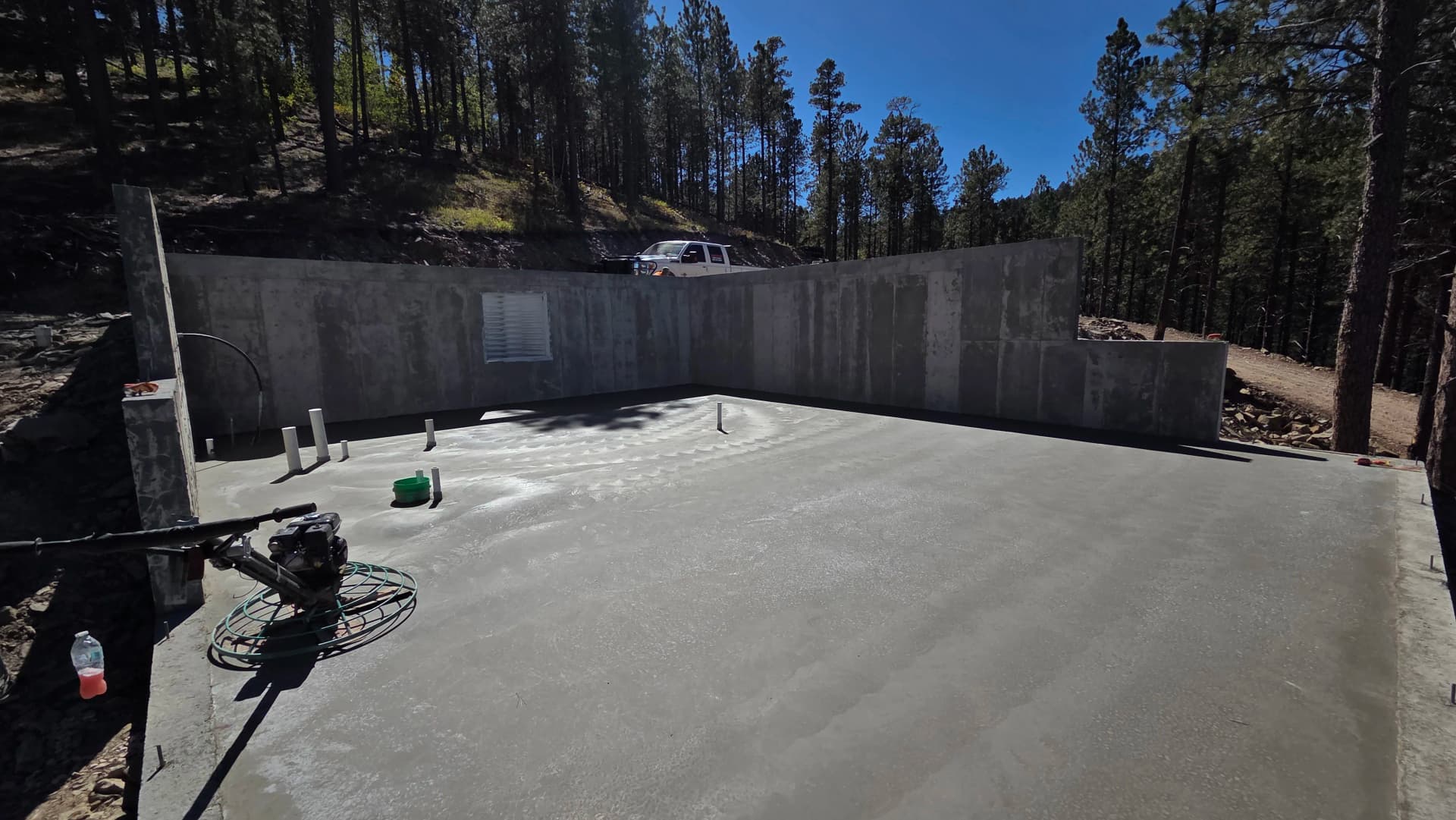 Gallery photos for Concrete Foundation and Slab Pour Near Pactola Lake: Image #1