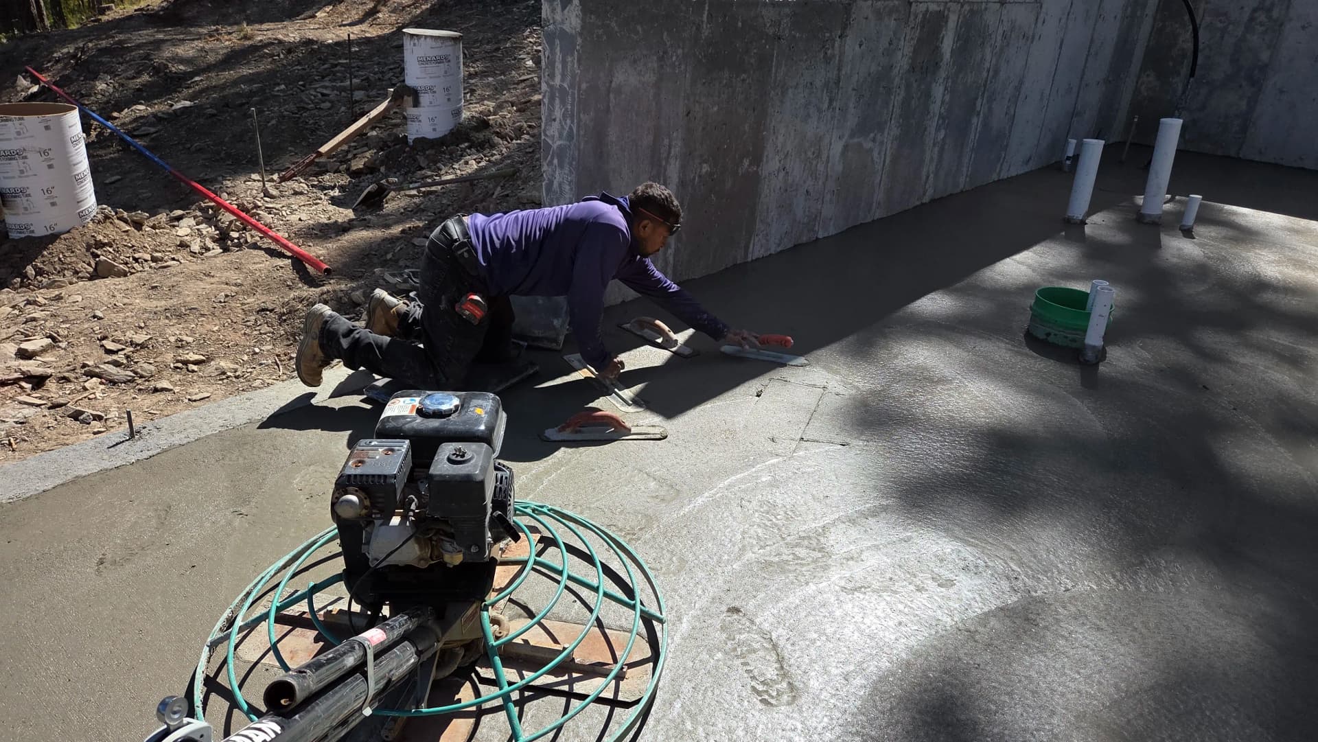 Gallery photos for Concrete Foundation and Slab Pour Near Pactola Lake: Image #4