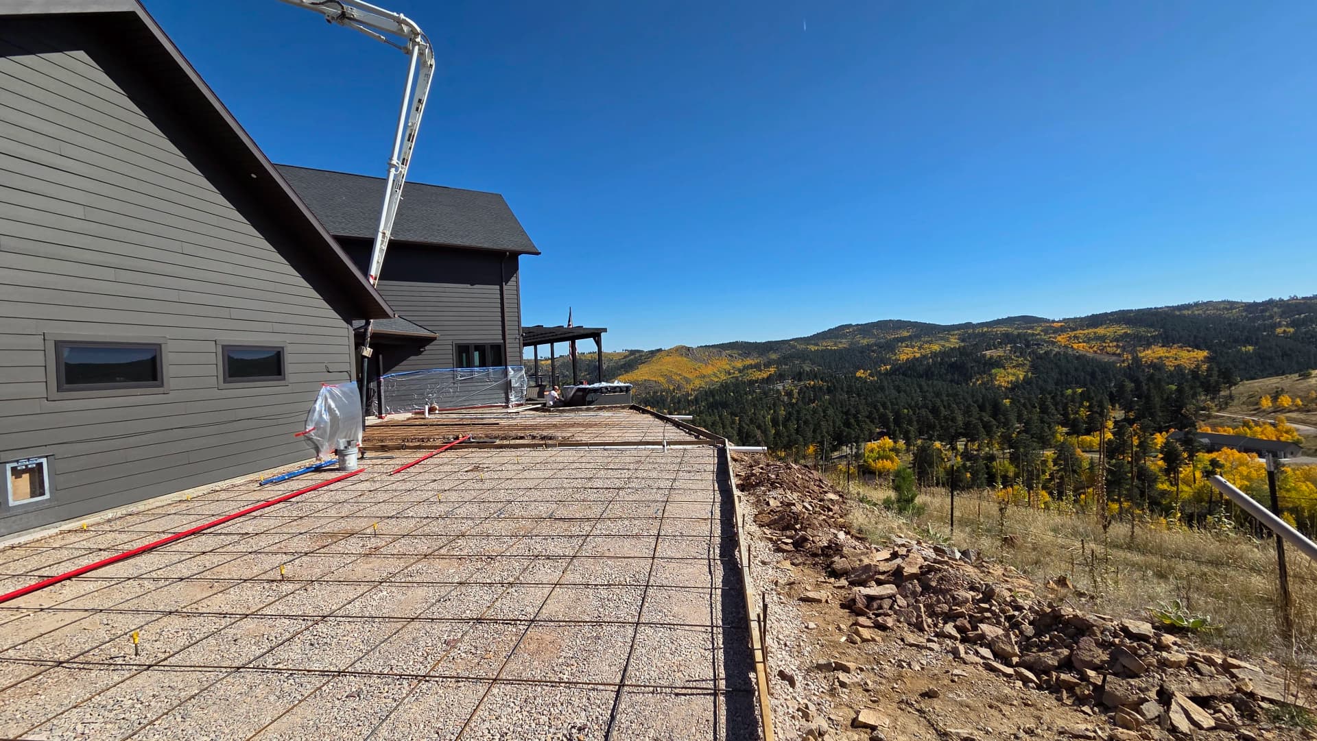 Gallery photos for Concrete Patio Pour with a Million-Dollar View in Deadwood: Image #3