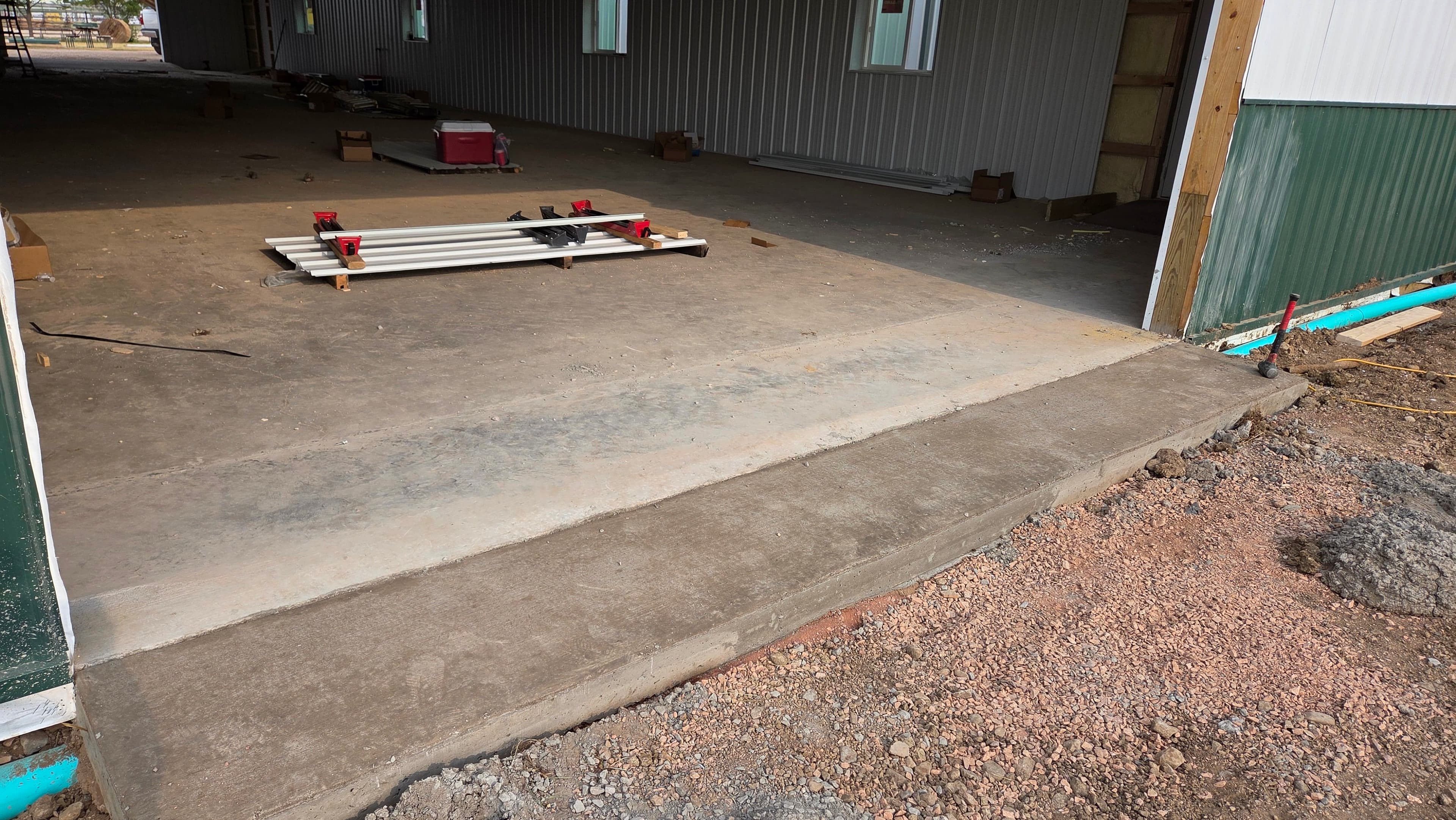 Project Concrete Slabs, Aprons, and Ramp Work at Custer County Fairgrounds image