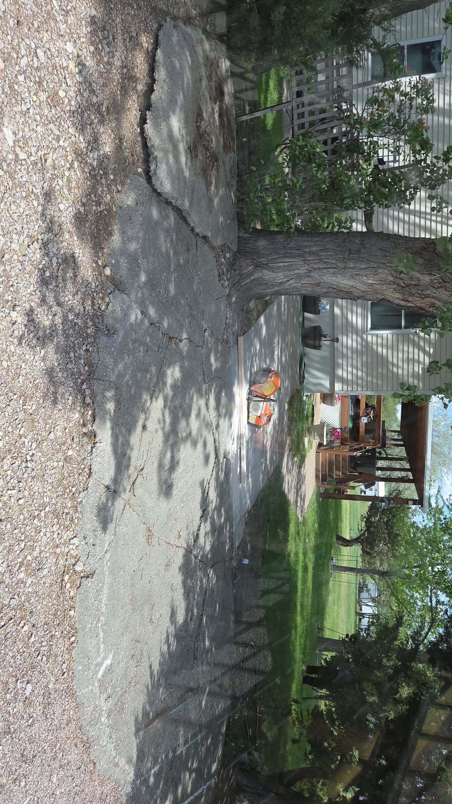 Gallery photos for Failing Patio Torn Out and Replaced in Box Elder: Image #3