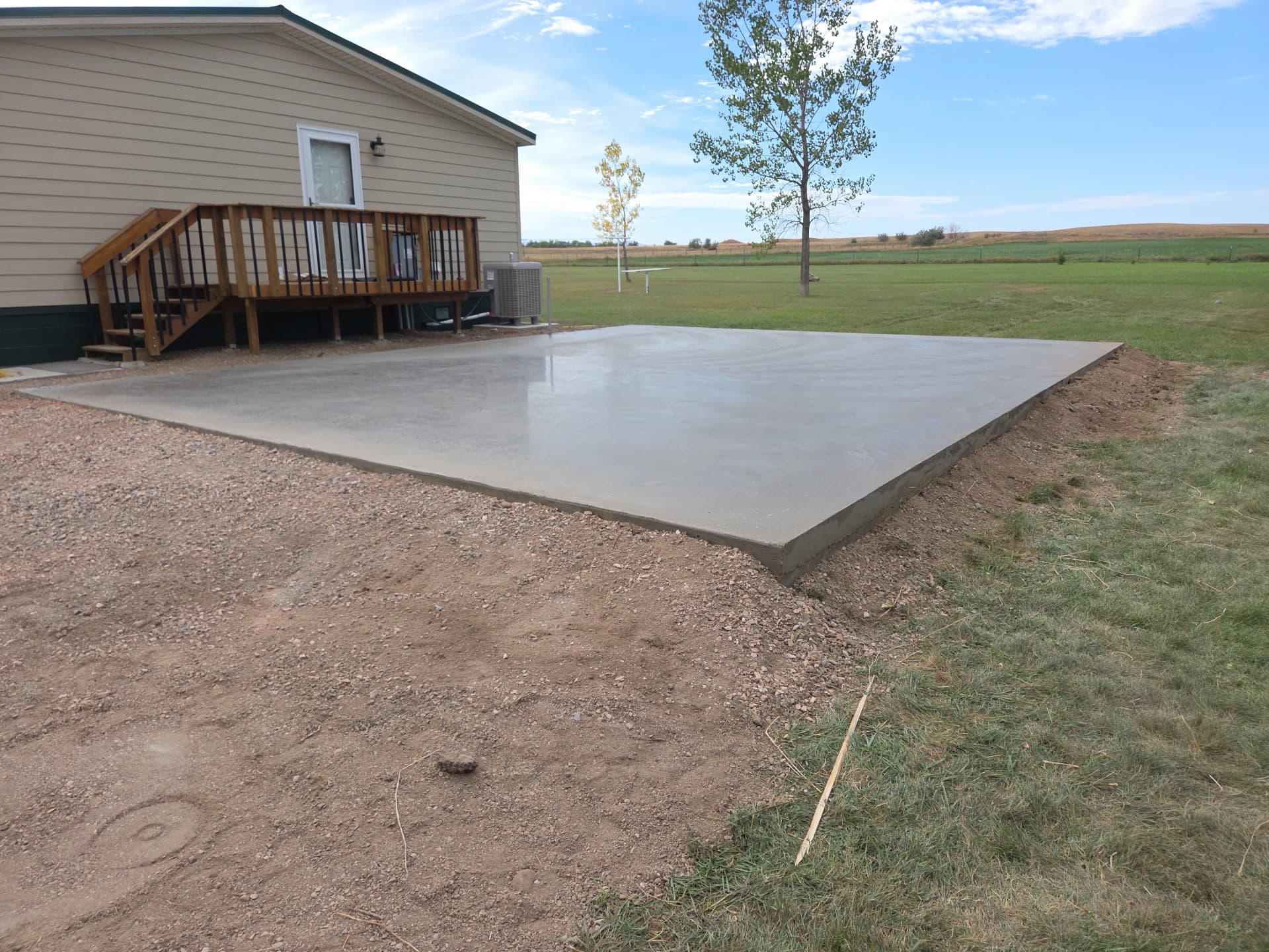 Thickened-Edge Garage Slab Done Right in Sturgis SD image