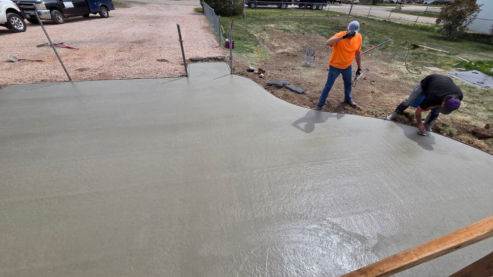 Project Concrete Driveways and Patios Poured Right in Rapid City image