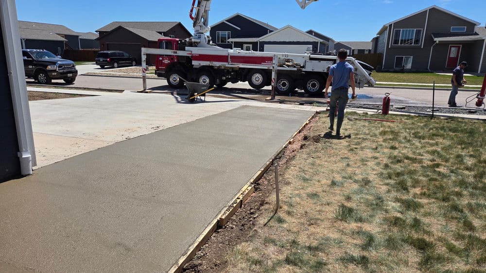 Gallery photos for Concrete Driveways and Patios Poured Right in Rapid City: Image #8
