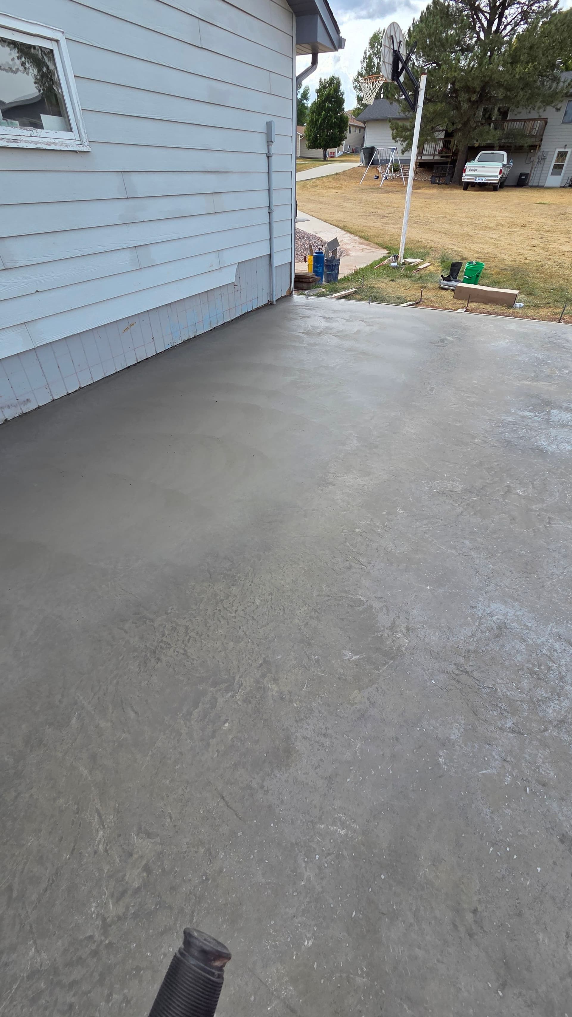 Gallery photos for Garage Slab Addition Poured Right in Sturgis: Image #1