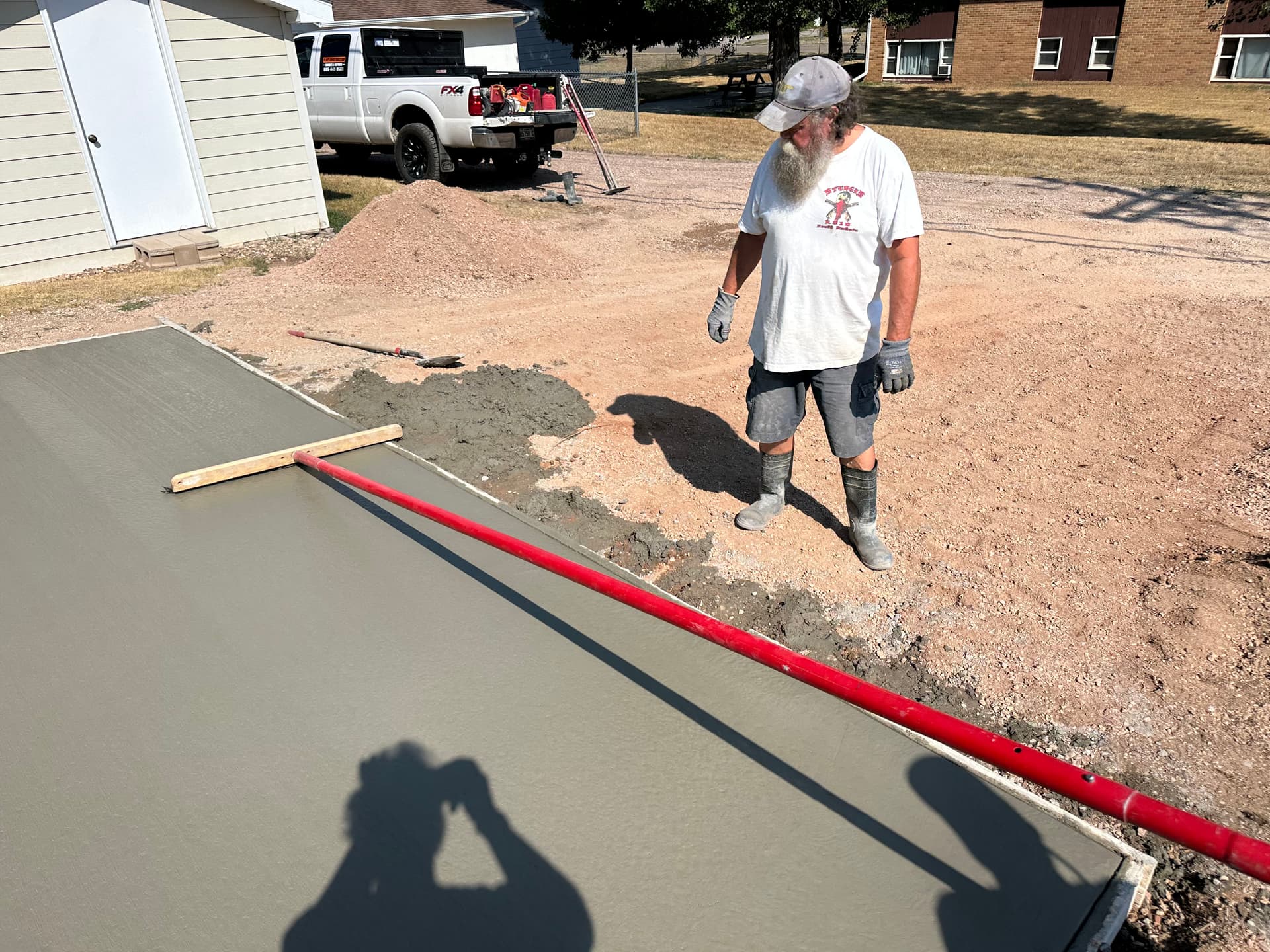 Gallery photos for Two New Concrete Driveways Done Right in Sturgis: Image #2
