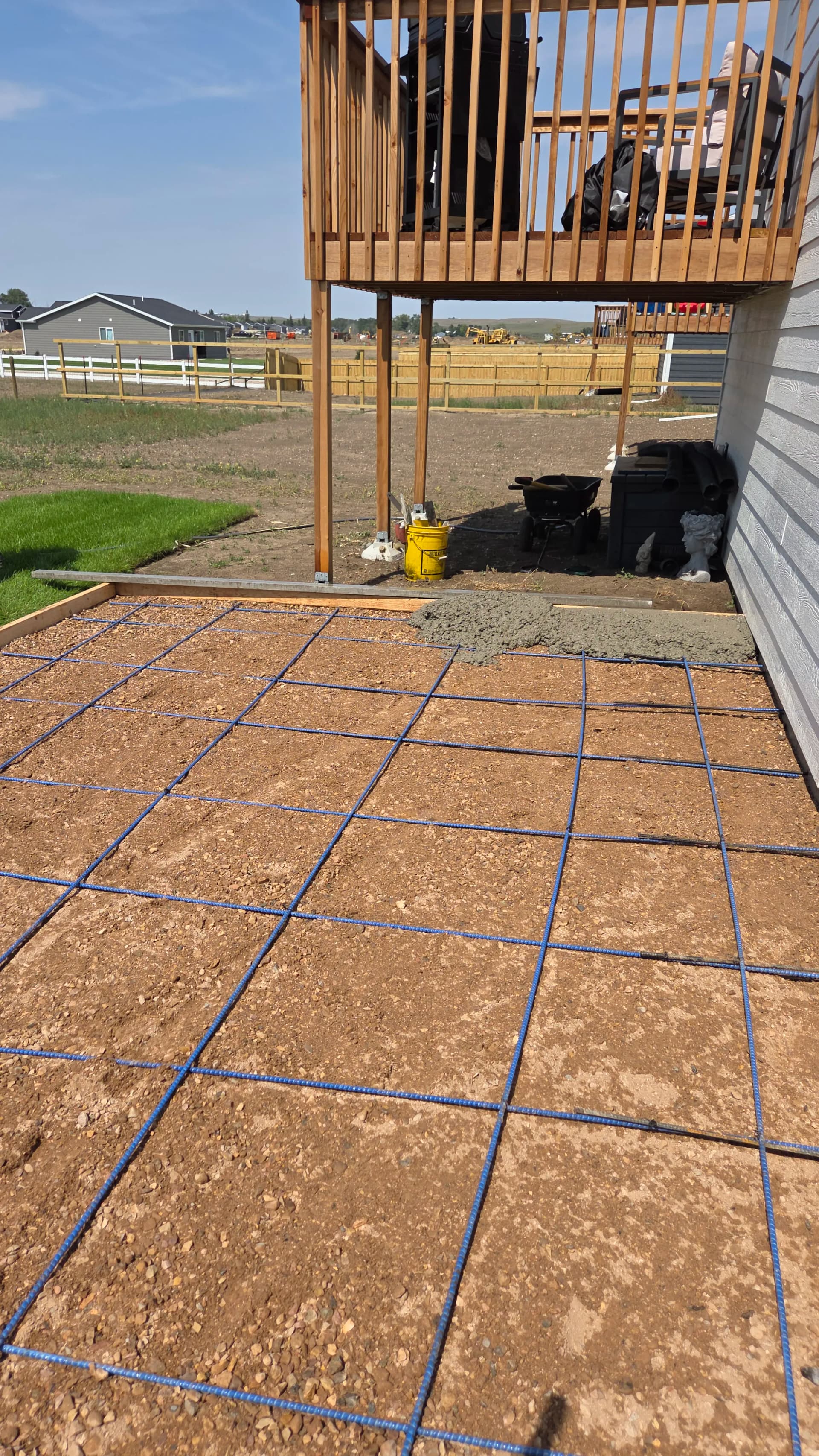 Gallery photos for Rapid Valley Concrete Patio Poured and Finished in One Day: Image #3