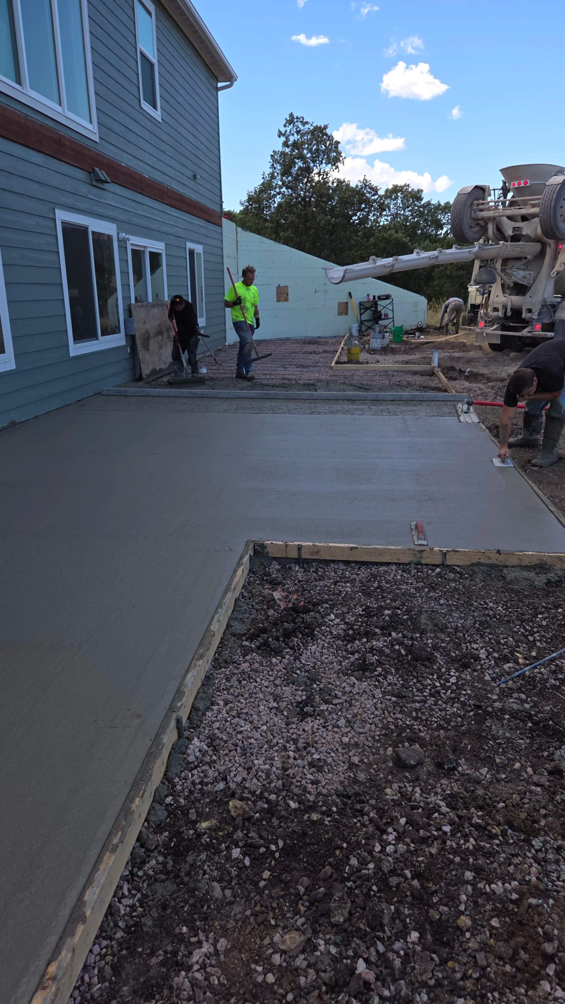 Gallery photos for 100-Foot Concrete Patio Pour in the Black Hills: Image #6
