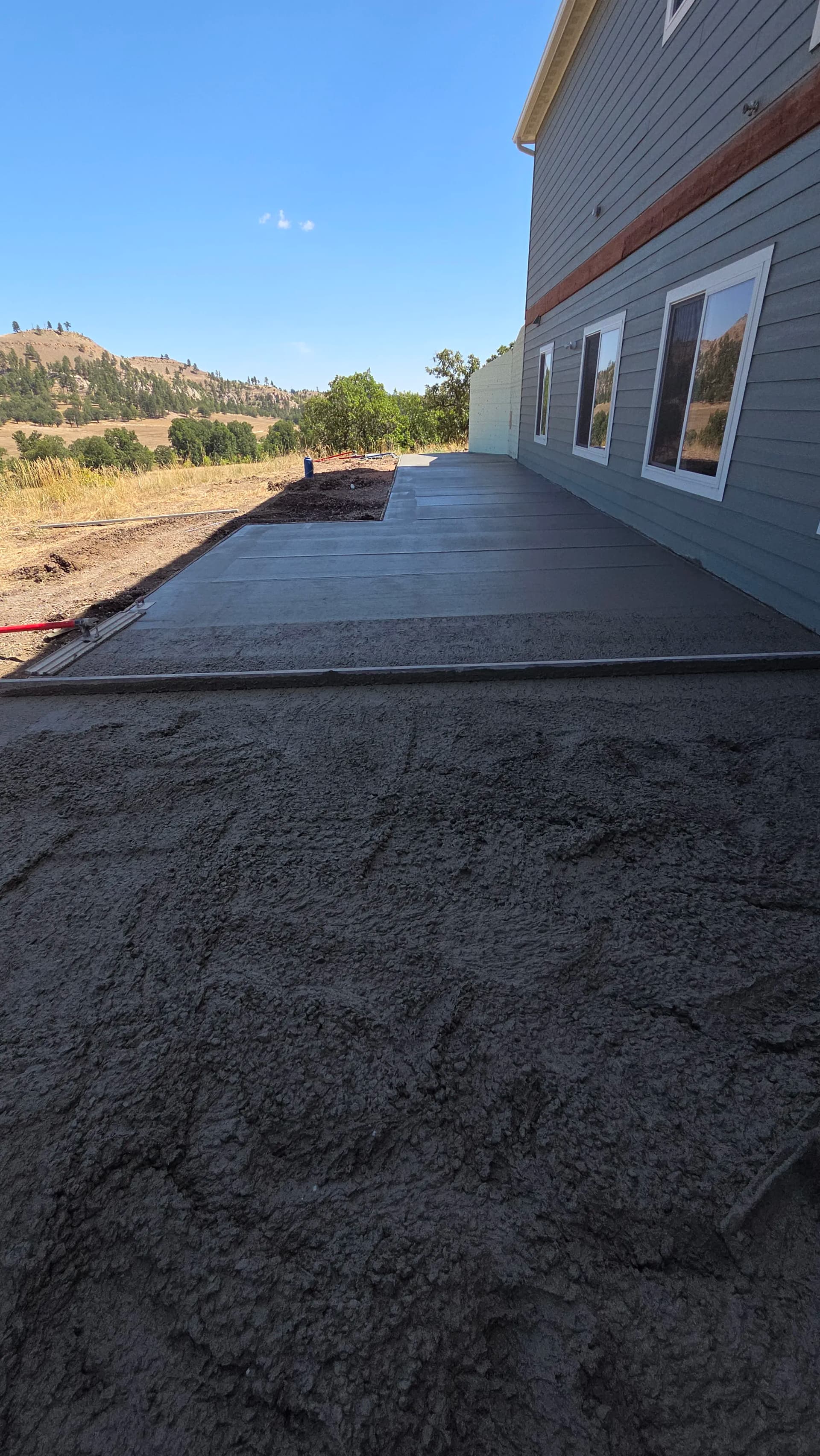 Gallery photos for 100-Foot Concrete Patio Pour in the Black Hills: Image #5