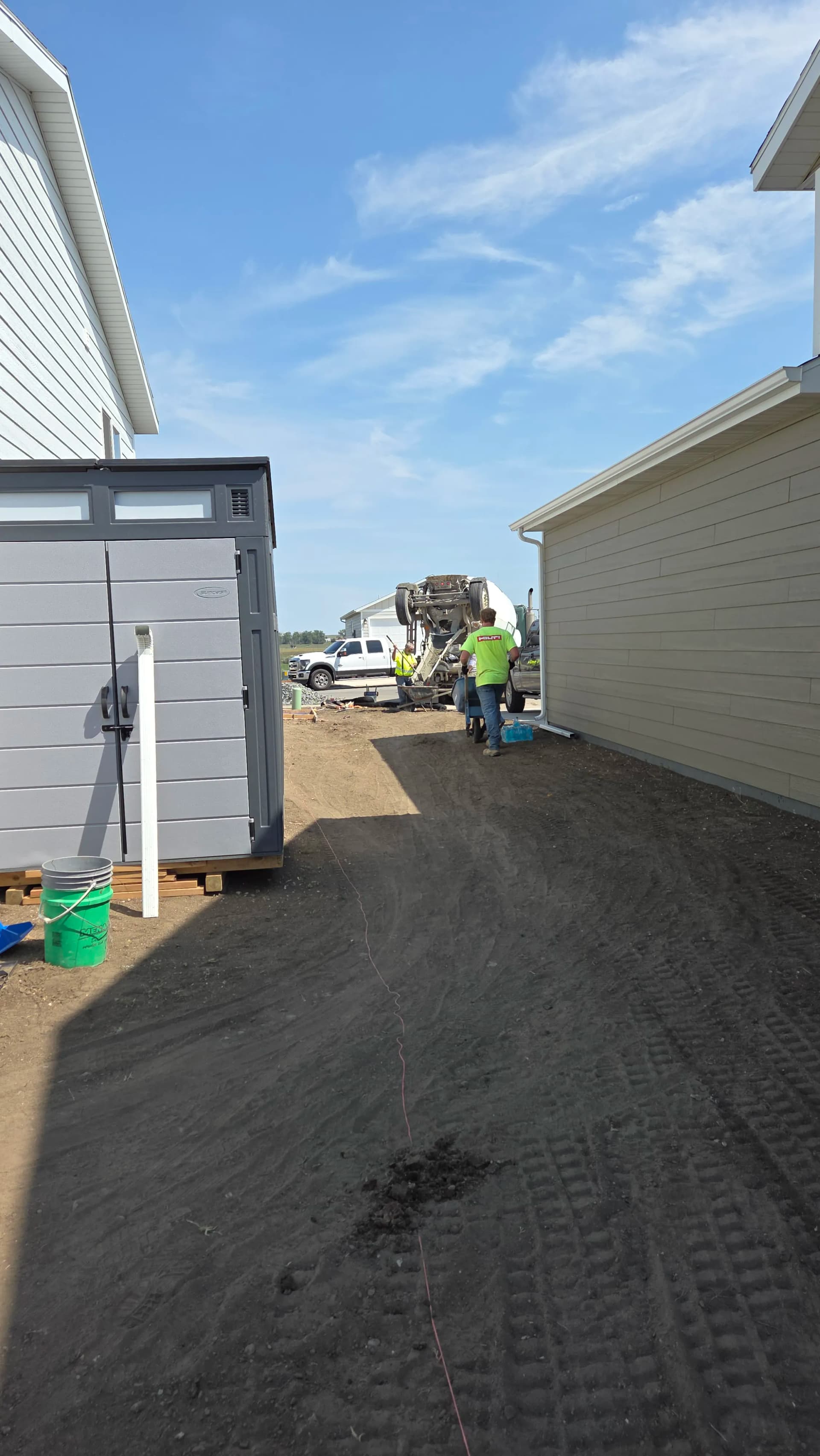 Gallery photos for Rapid Valley Concrete Patio Poured and Finished in One Day: Image #2