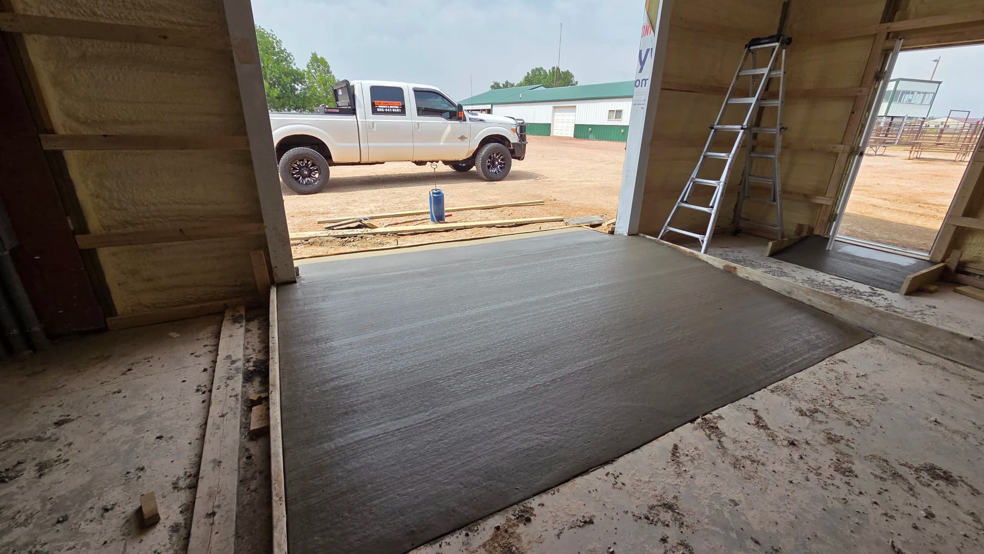 Gallery photos for Concrete Slabs, Aprons, and Ramp Work at Custer County Fairgrounds: Image #1