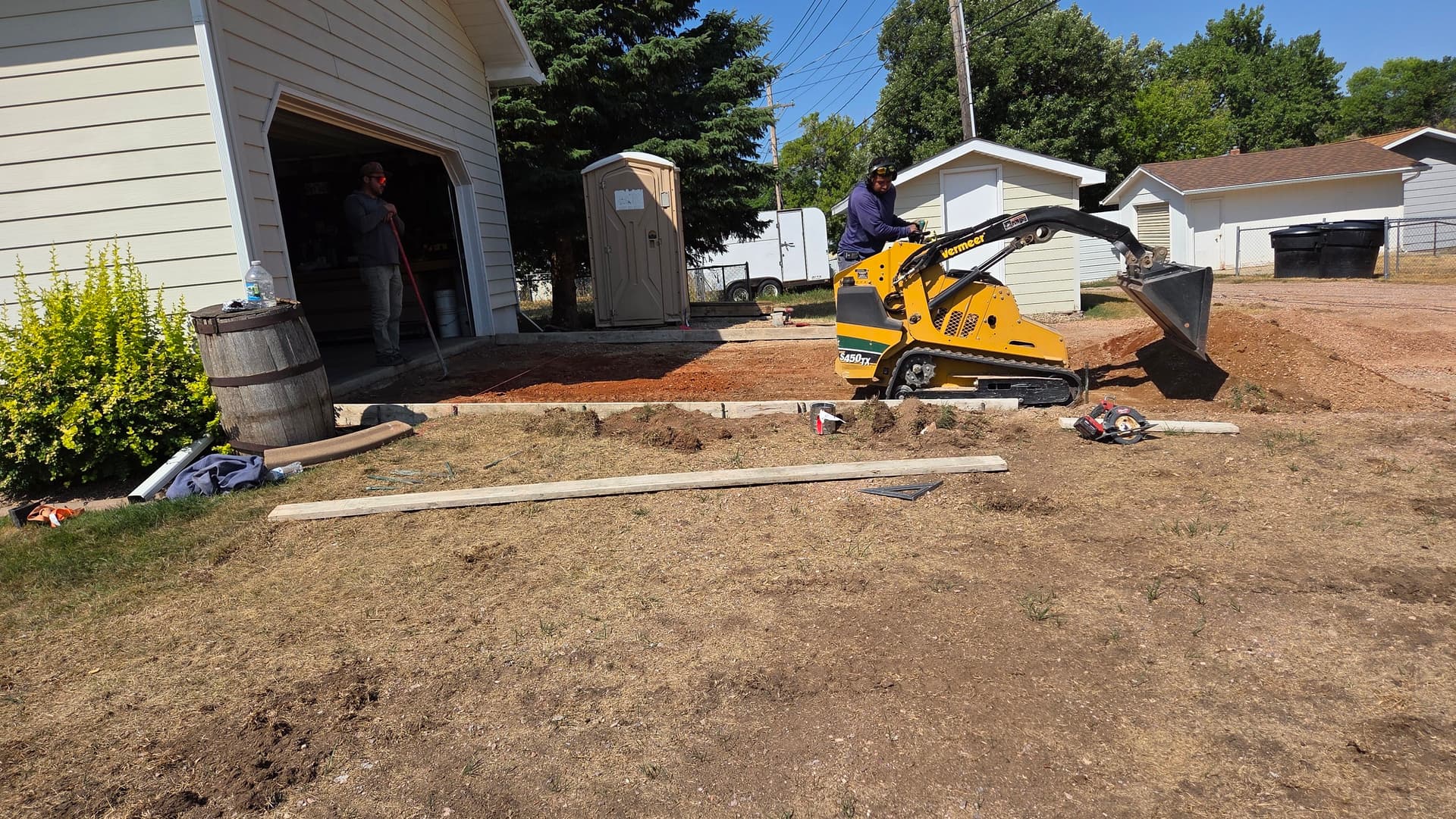 Gallery photos for Two New Concrete Driveways Done Right in Sturgis: Image #7