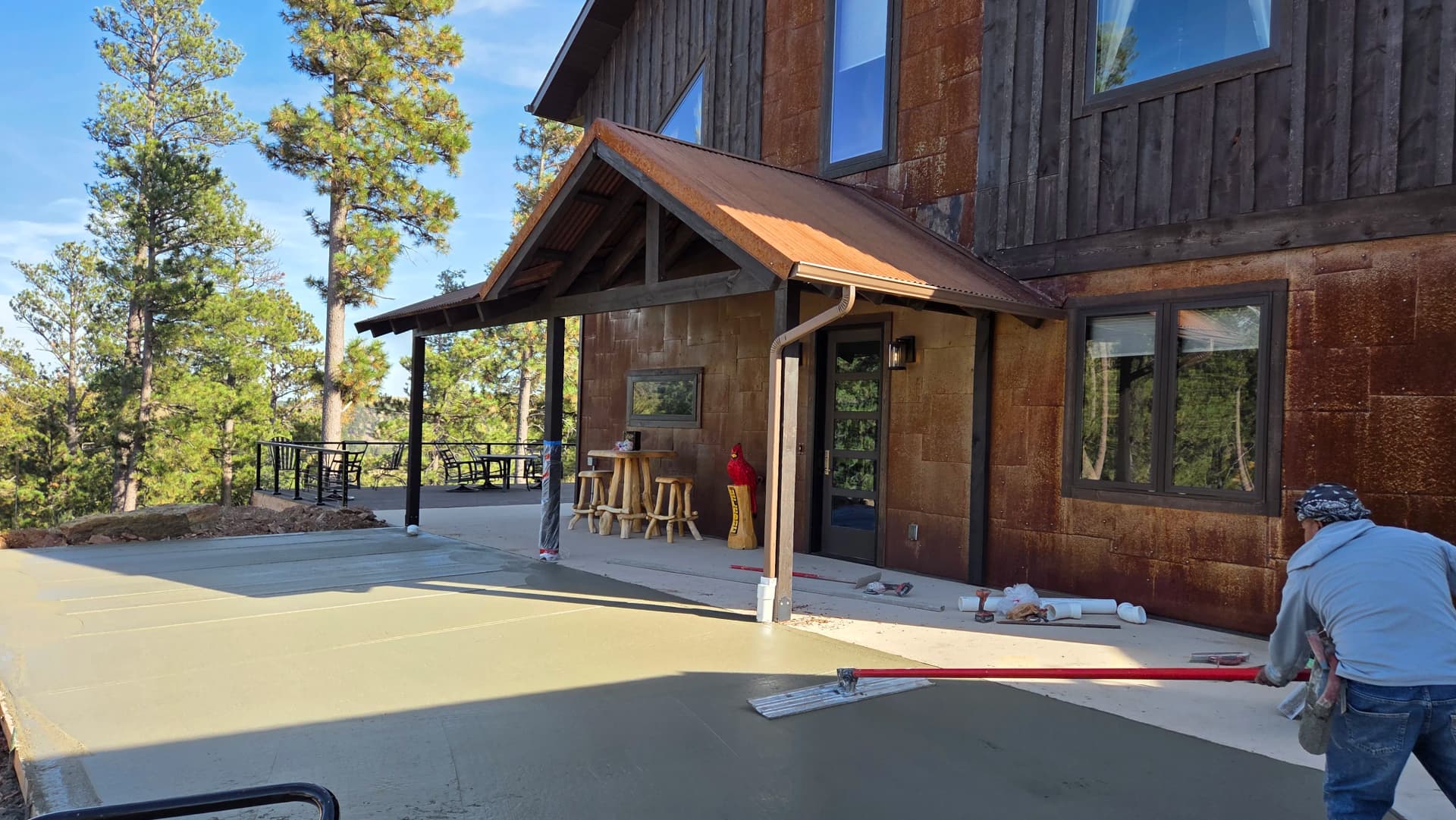 Gallery photos for New Driveway and Sidewalk Pour in Deadwood SD: Image #3