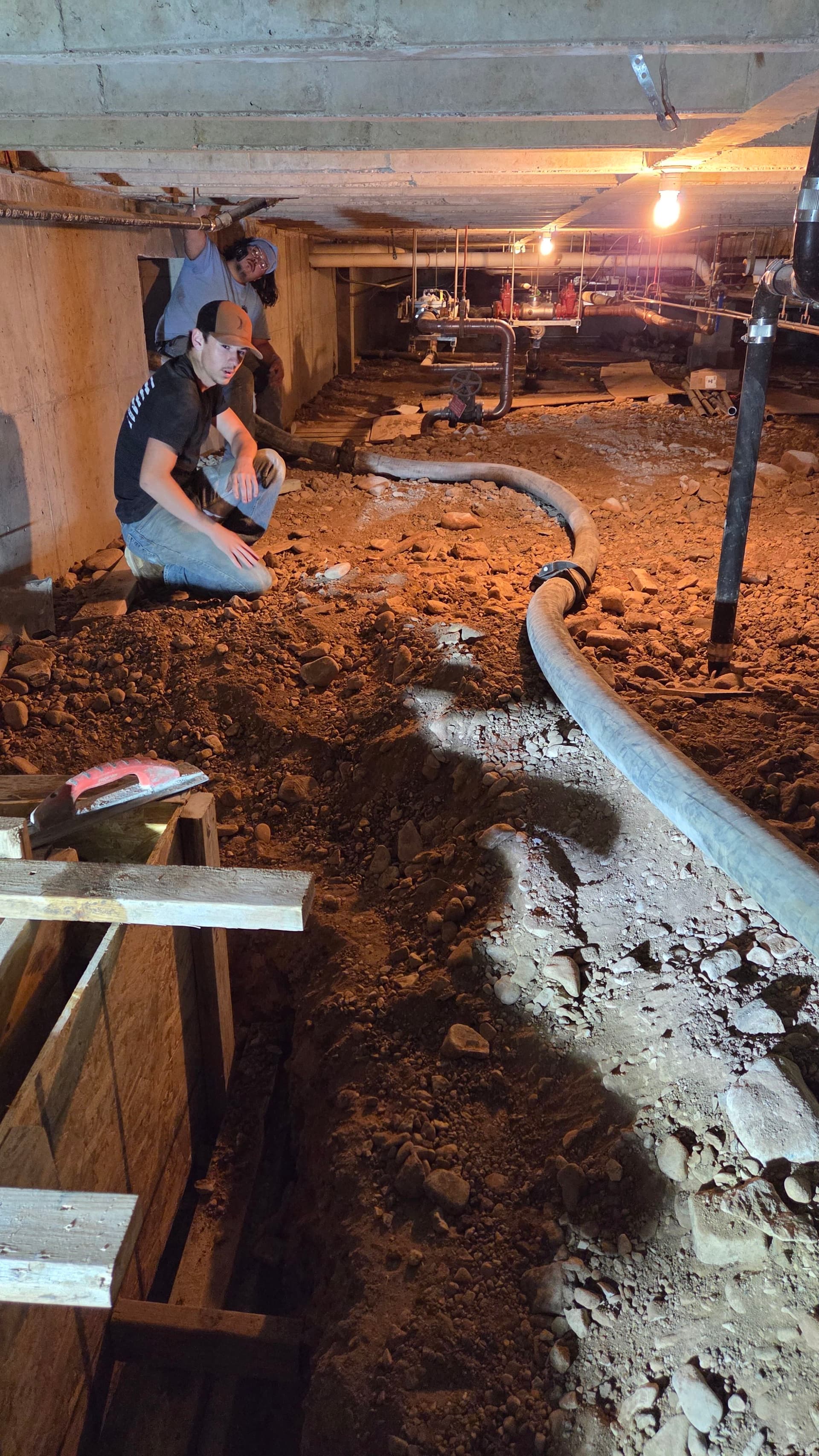 Gallery photos for Crawlspace Sump Pit Install at Ft. Meade VA - No Shortcuts: Image #2