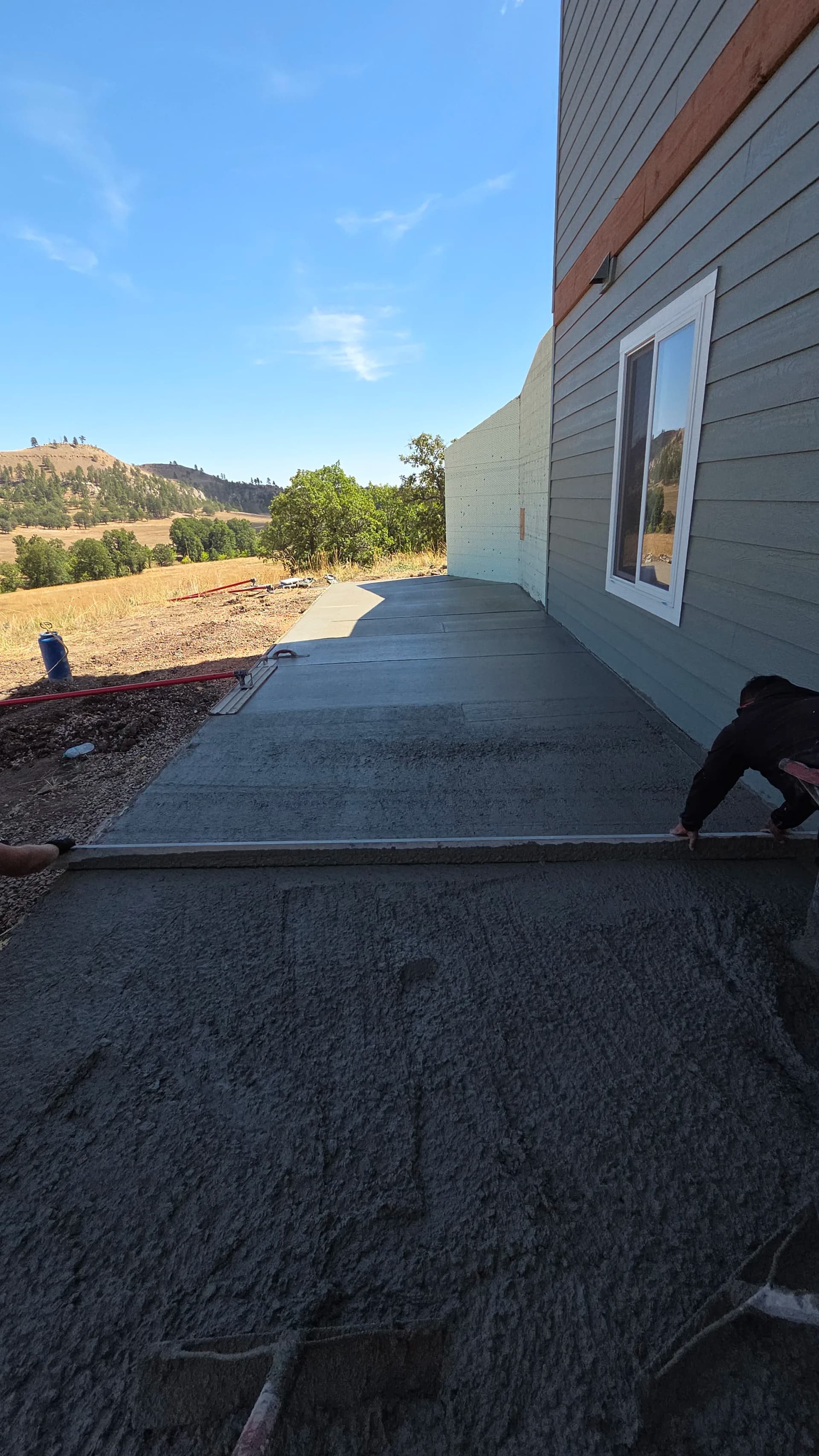 Gallery photos for 100-Foot Concrete Patio Pour in the Black Hills: Image #7