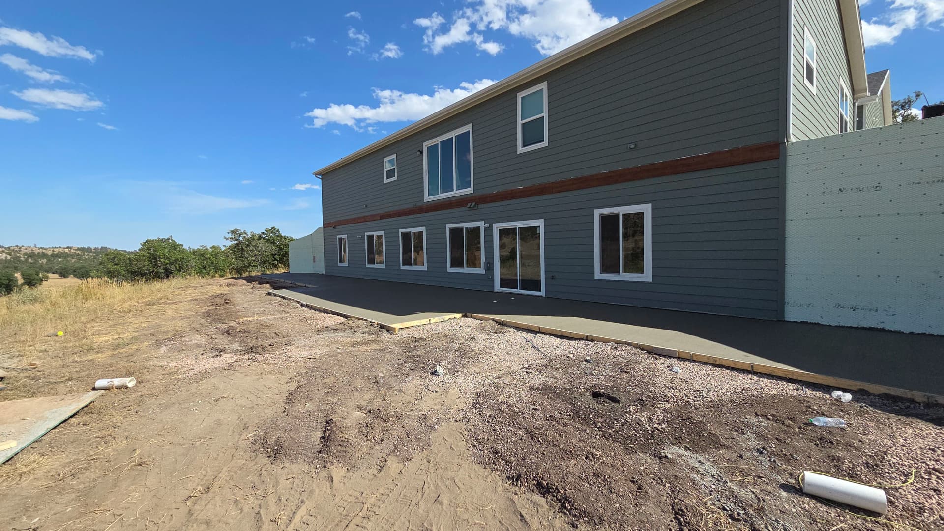 Gallery photos for 100-Foot Concrete Patio Pour in the Black Hills: Image #2