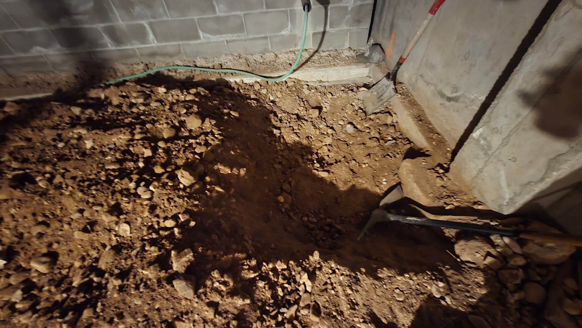 Gallery photos for Crawlspace Sump Pit Install at Ft. Meade VA - No Shortcuts: Image #5