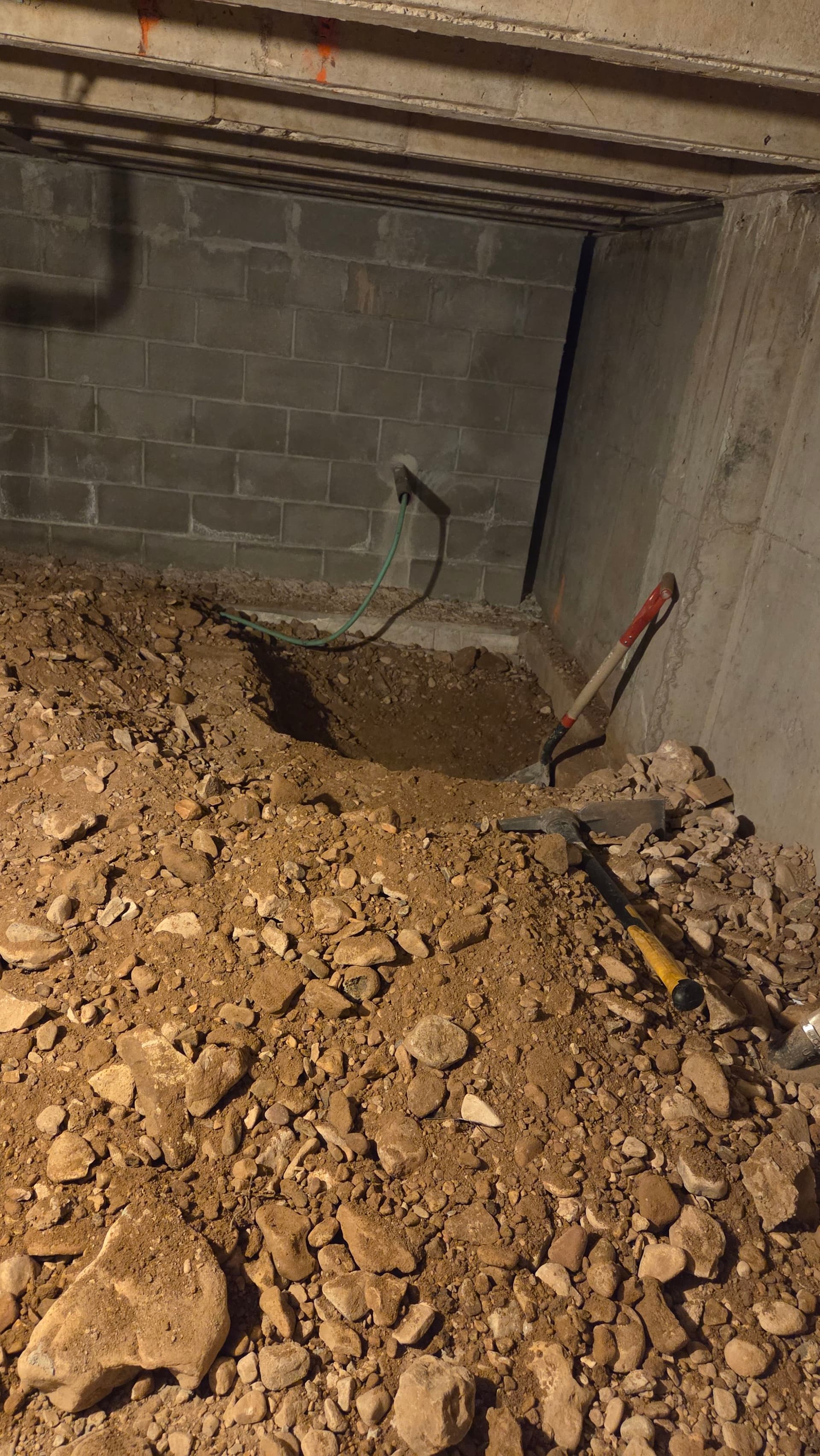 Gallery photos for Crawlspace Sump Pit Install at Ft. Meade VA - No Shortcuts: Image #6