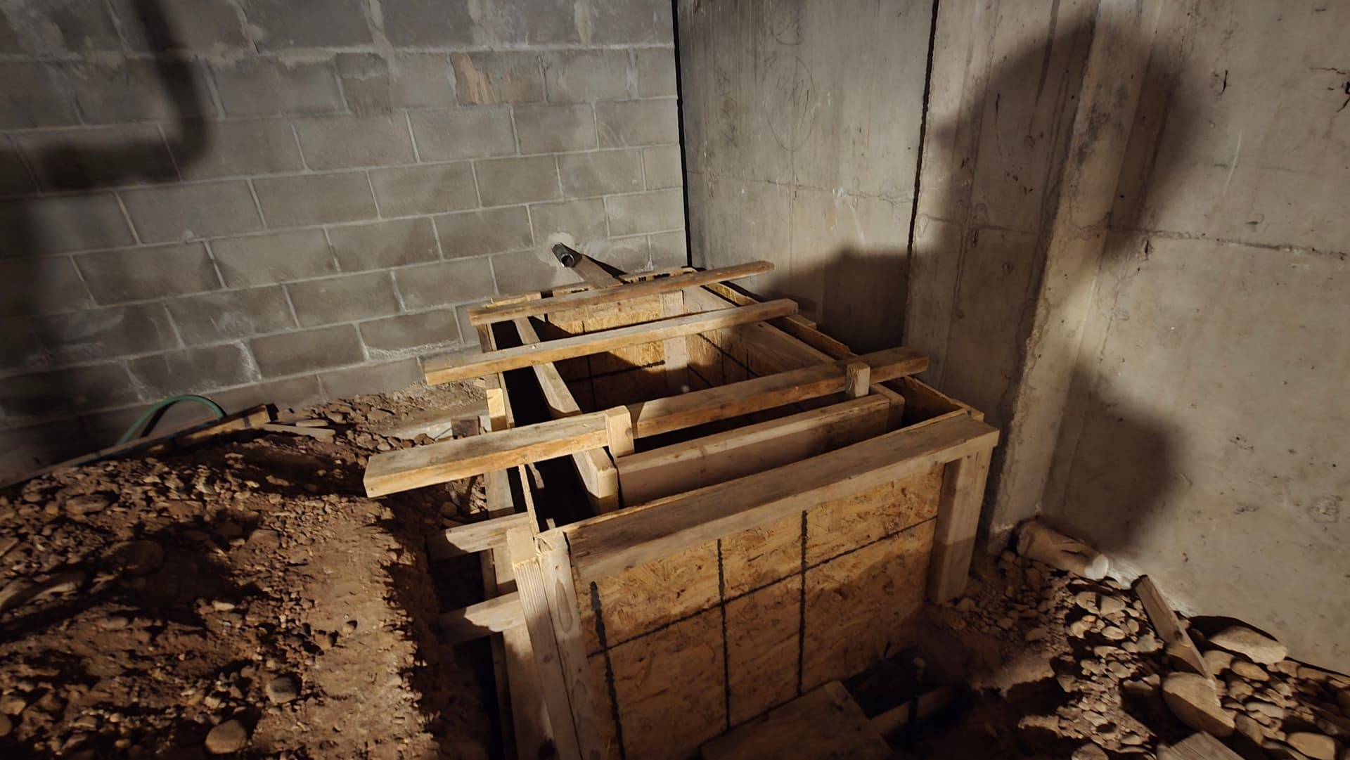 Gallery photos for Crawlspace Sump Pit Install at Ft. Meade VA - No Shortcuts: Image #3
