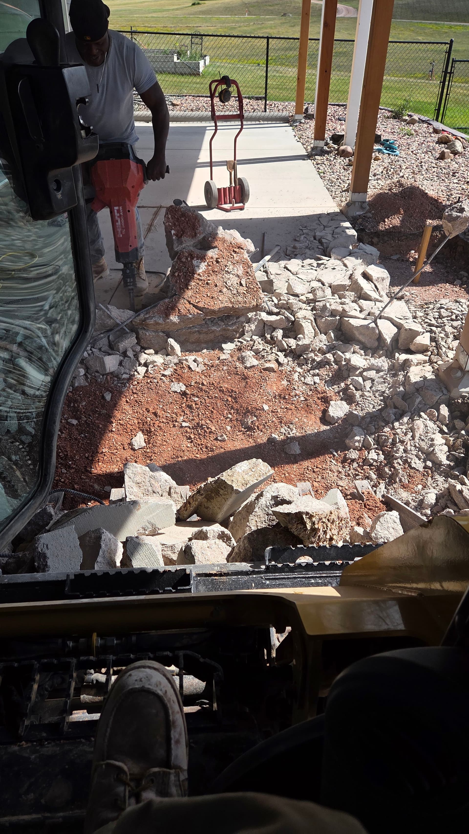 Gallery photos for Concrete Patio Tear-Out and Replacement Done Right in Box Elder: Image #6