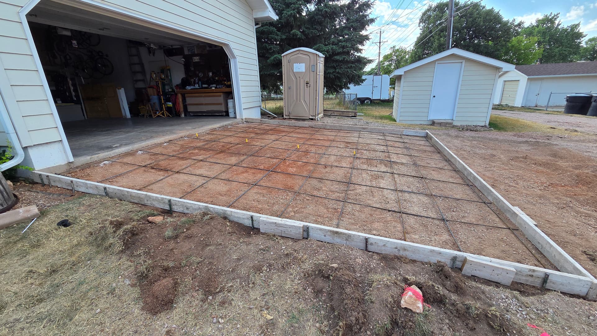 Gallery photos for Two New Concrete Driveways Done Right in Sturgis: Image #5
