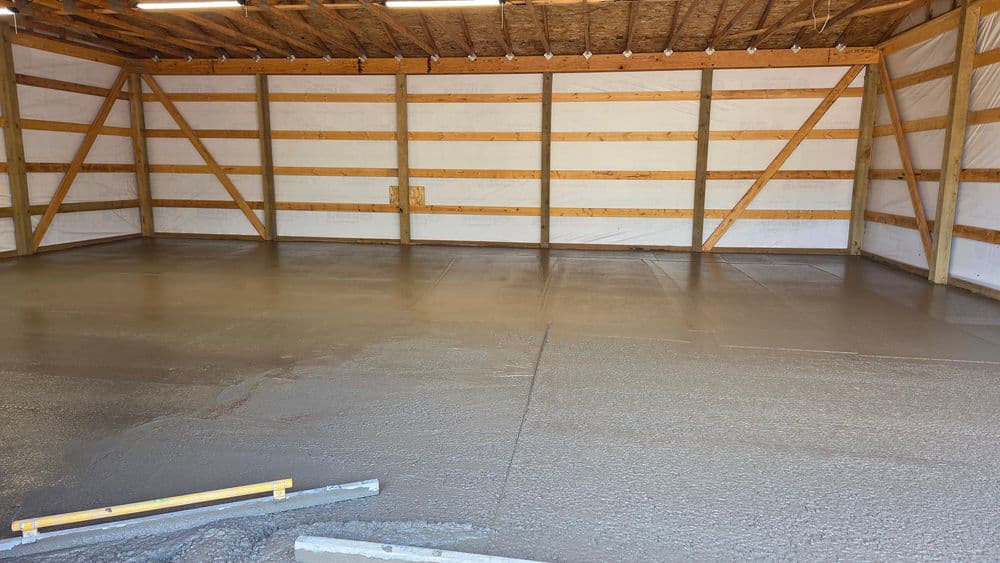 Gallery photos for Concrete Floor Pour for a Pole Barn Near Rapid City SD: Image #3