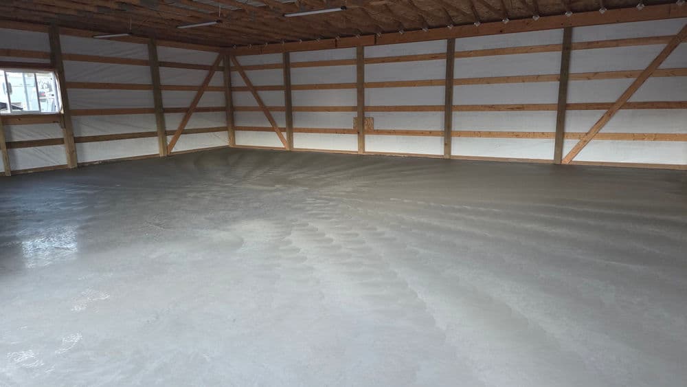 Gallery photos for Concrete Floor Pour for a Pole Barn Near Rapid City SD: Image #8